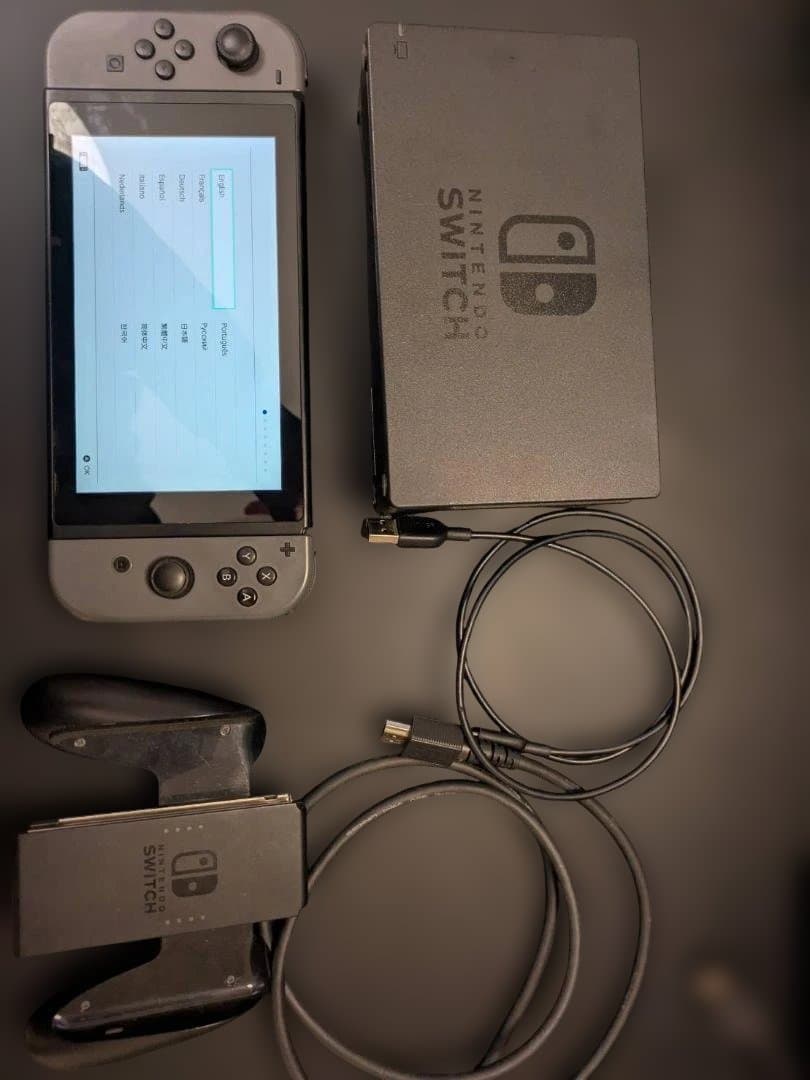 Nintendo Switch 本体 グレー　箱無し Nintendo Switch 新品 任天堂 Joy-Con (L) (R) グレー/スイッチ本体