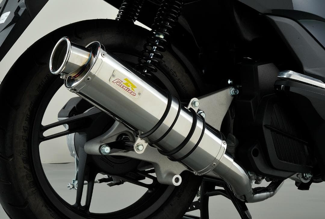 PCX125/150 JF56 JF28 バイクマフラー リアライズ ステンレス Amazon | リアライズ PCX125/150 バイク マフラー 2BJ-JF81/2BK-KF30