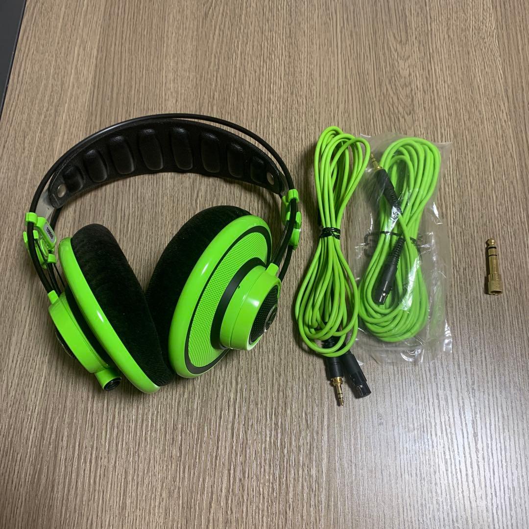 AKG Q701GRN グリーン green 外箱なし Amazon.co.jp: AKG Q701 オープン型ヘッドホン リファレンスクラス