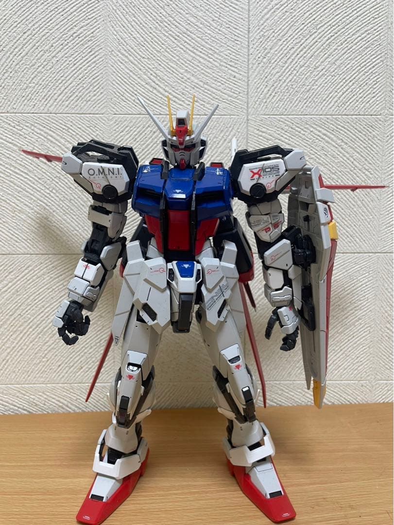 ジャンクPG 1/60ストライクガンダムスカイグラスパー+エール
