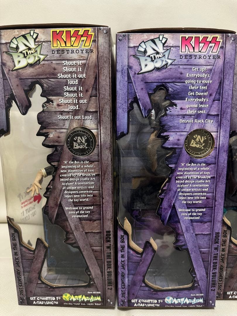 KISS DESTROYER フィギュア4体セット