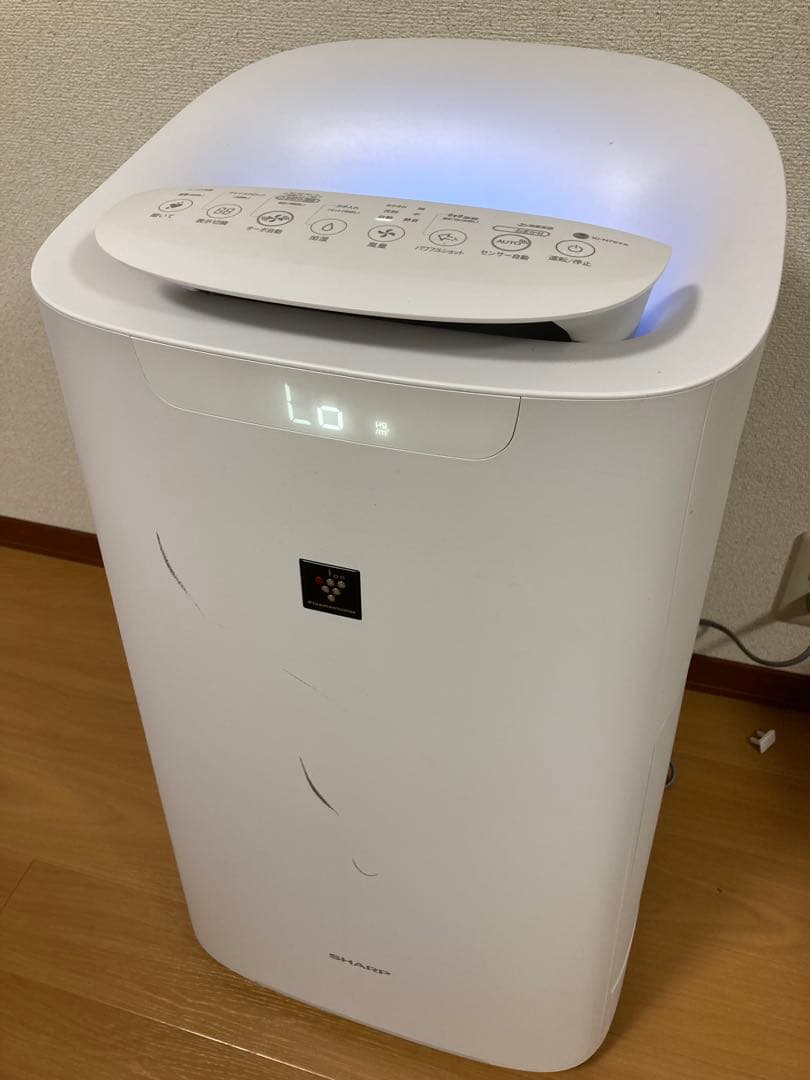 SHARP KI-N75YX 加湿空気清浄機 保証書付 SHARP（シャープ） 空気清浄機 KI-N75YX-W 加湿空気清浄機 プラズマ