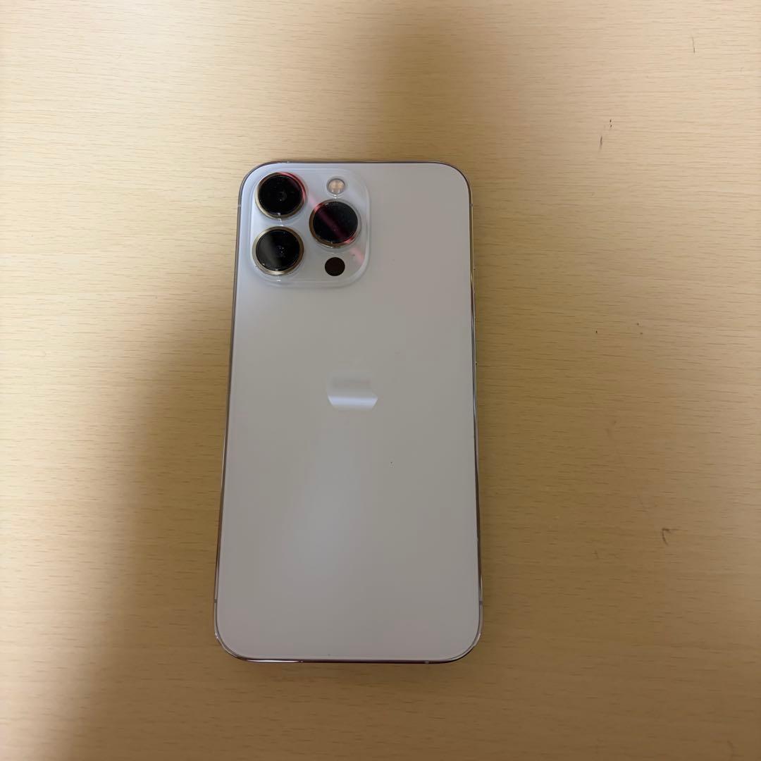 【美品】iPhone 13 Pro シルバー 128GB バッテリー100% ムスビー｜019☆極美品☆充電1回☆iPhone 13ProMax 128GB /純正