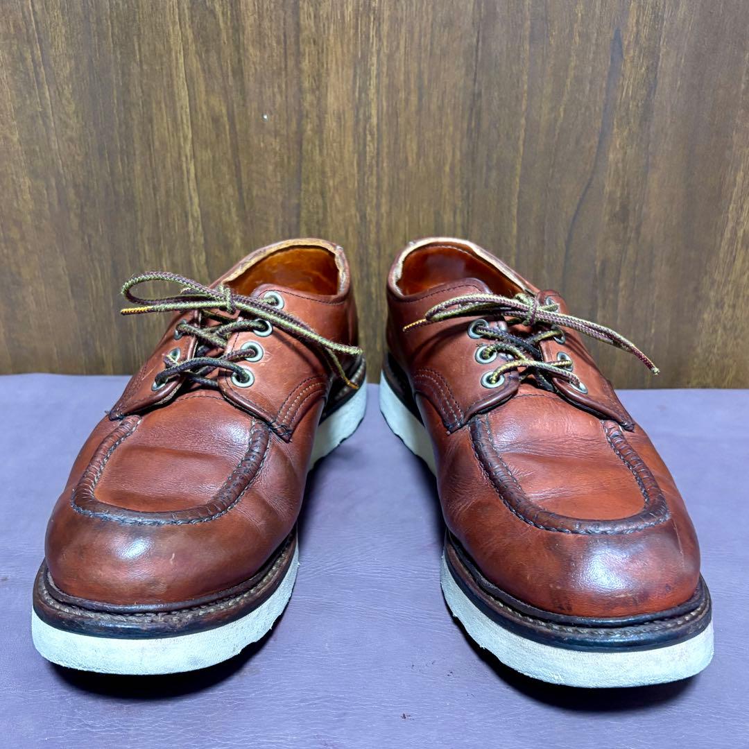 【ソール新品級】レッドウィング 8103 オックスフォード 8D【補修メンテ済】 Redwing 8103 オックスフォードブーツ vibram#4014ソール交換 ウェルト
