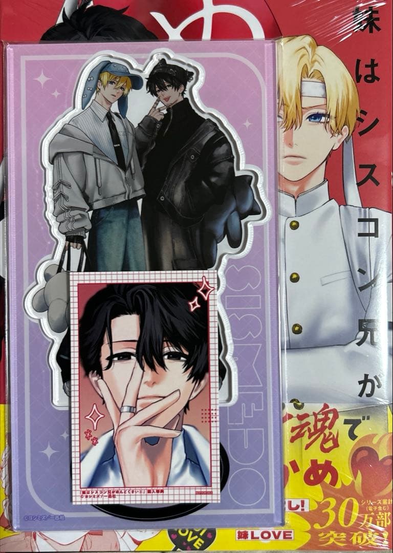 妹はシスコン兄がめんどくさい 5巻 アニメイトセット アクリルスタンド