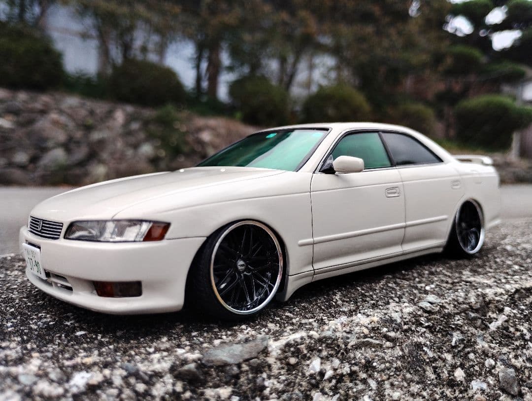 フジミ模型 プラモデル 1/24 90マークⅡグランデ 完成品 1/24 ザ・モデルカー No．90 トヨタ JZX90 マークIIグランデ/ツアラー