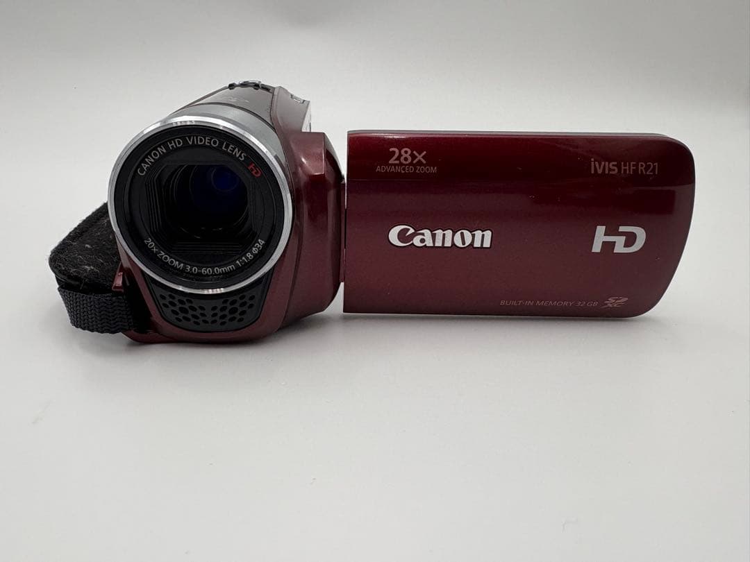 【美品】Canon iVIS HF R21 RED カメラケース付き 2026年最新】iVIS HF R21の人気アイテム - メルカリ