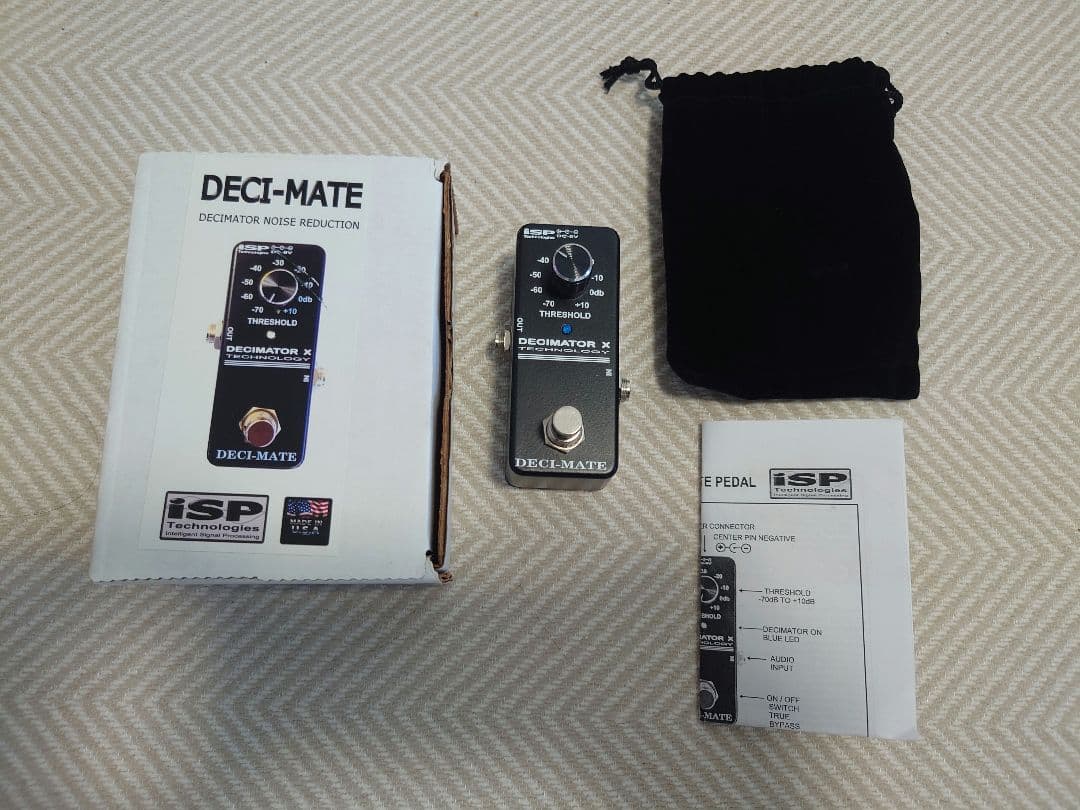 ギター ISP DECI-MATE MICRO DECIMATOR PEDAL ISP Technologies DECI-MATE MICRO DECIMATOR PEDAL｜ミュージック