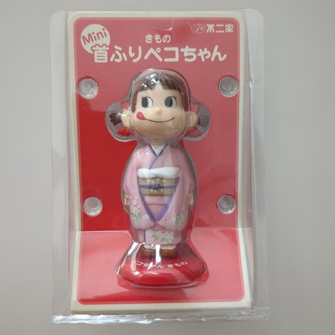 不二家 mini きもの首振りペコちゃん - メルカリ