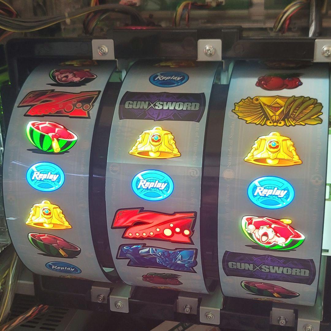 X'mas価格】ガンソード ガンXソード コイン不要機 スロット 実機