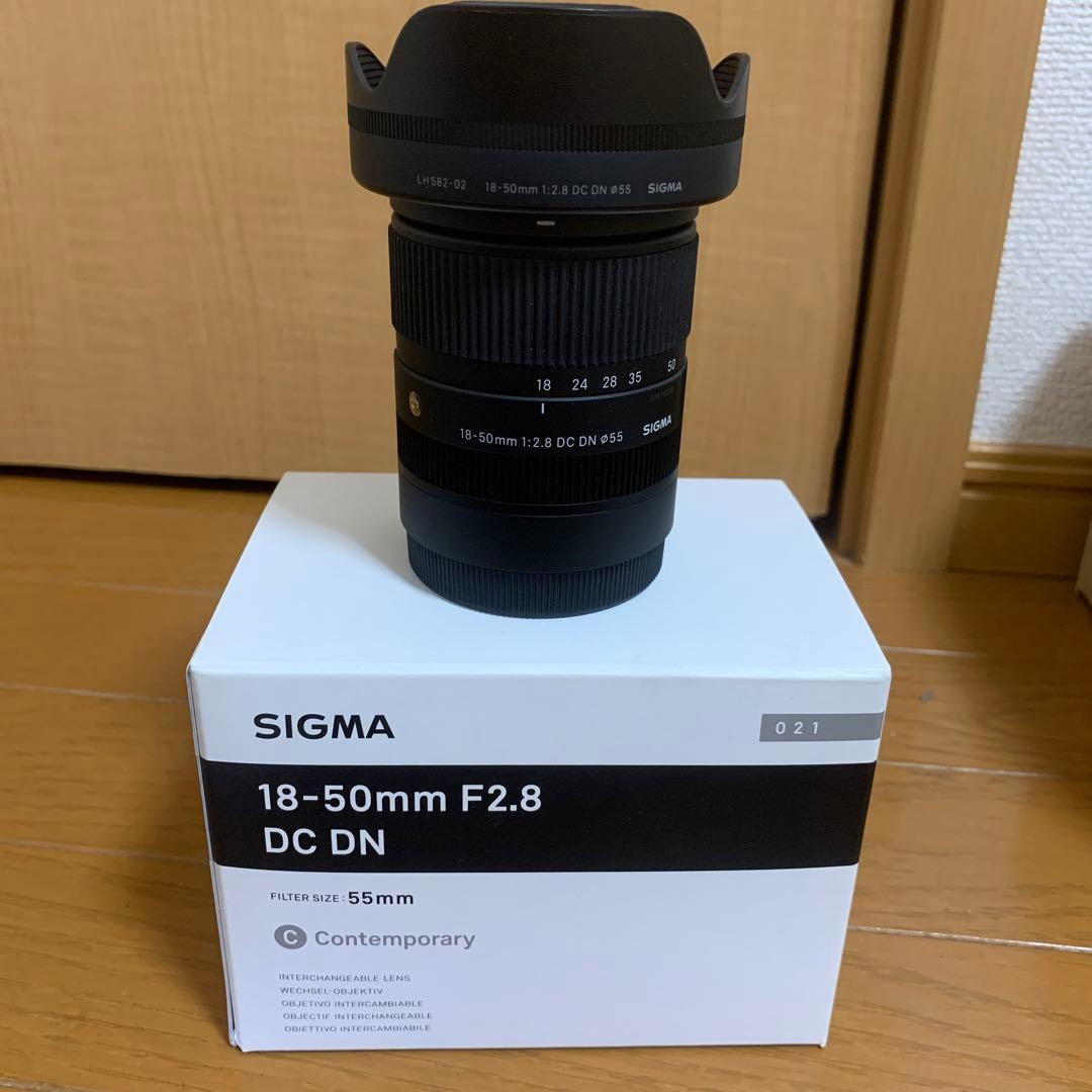レンズ(ズーム) SIGMA 18-50mm F2.8 DC DN 55mm e mount 新品)SIGMA (シグマ) Contemporary 18-50mm F2.8 DC DN (ソニーE/APS-C