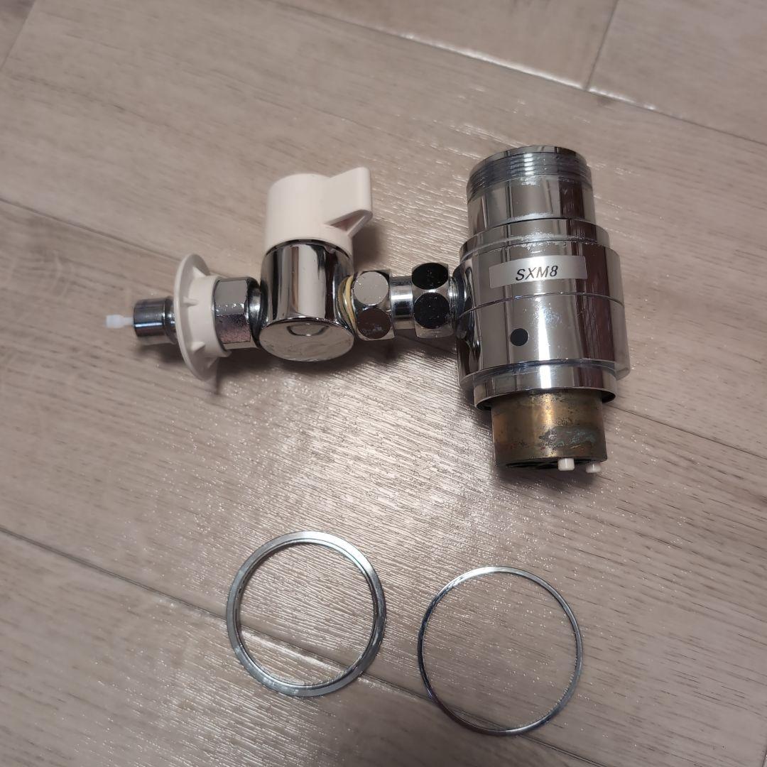 SXM8 蛇口用浄水器 金属製 楽天市場】浄水器（カラーシルバー）（浄水器・整水器｜キッチン家電