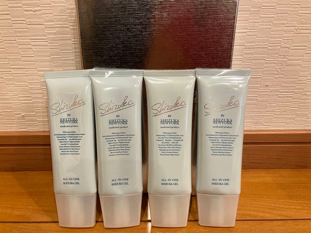 シズカゲル 4本セット　新品　未開封 シズカゲル 4本セット 新品 未開封 SHIZUKA NEWYORK オールインワン
