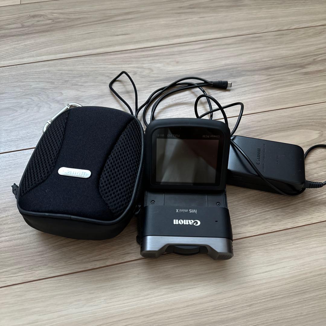 Canon iVIS mini X 本体 充電器付き 2026年最新】ivis mini x 充電の人気アイテム - メルカリ