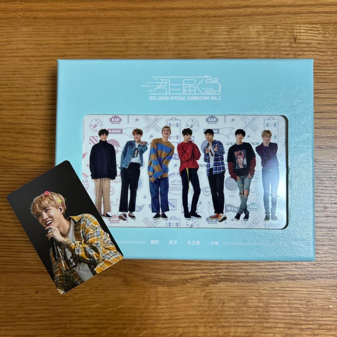 BTS 君に届くJAPAN officialファンミvol3 J-HOPEトレカ BTS JAPAN OFFICIAL FANMEETING VOL.3 君に届くScrap Book Photo Card