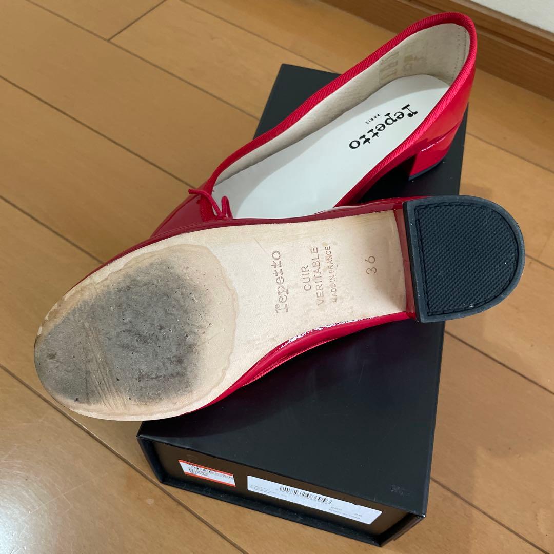 大人気 repetto かわいい赤Repetto レペット可愛いピンクとレッドの