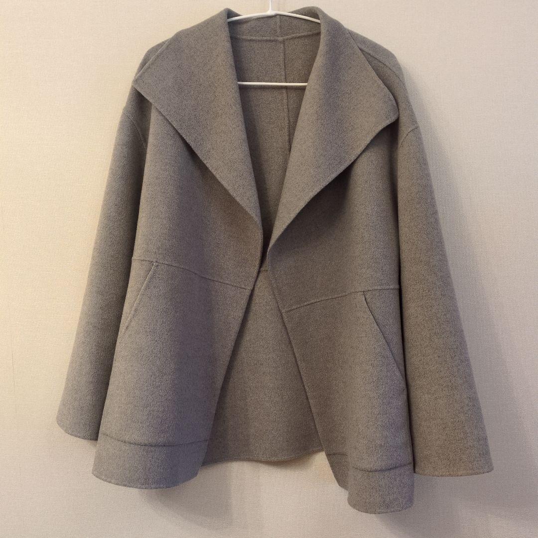 Plage ハミルトン　ハーフコート グレー 38 Plage - Plage 即完売 ハミルトンハーフコートの通販 by セール's shop
