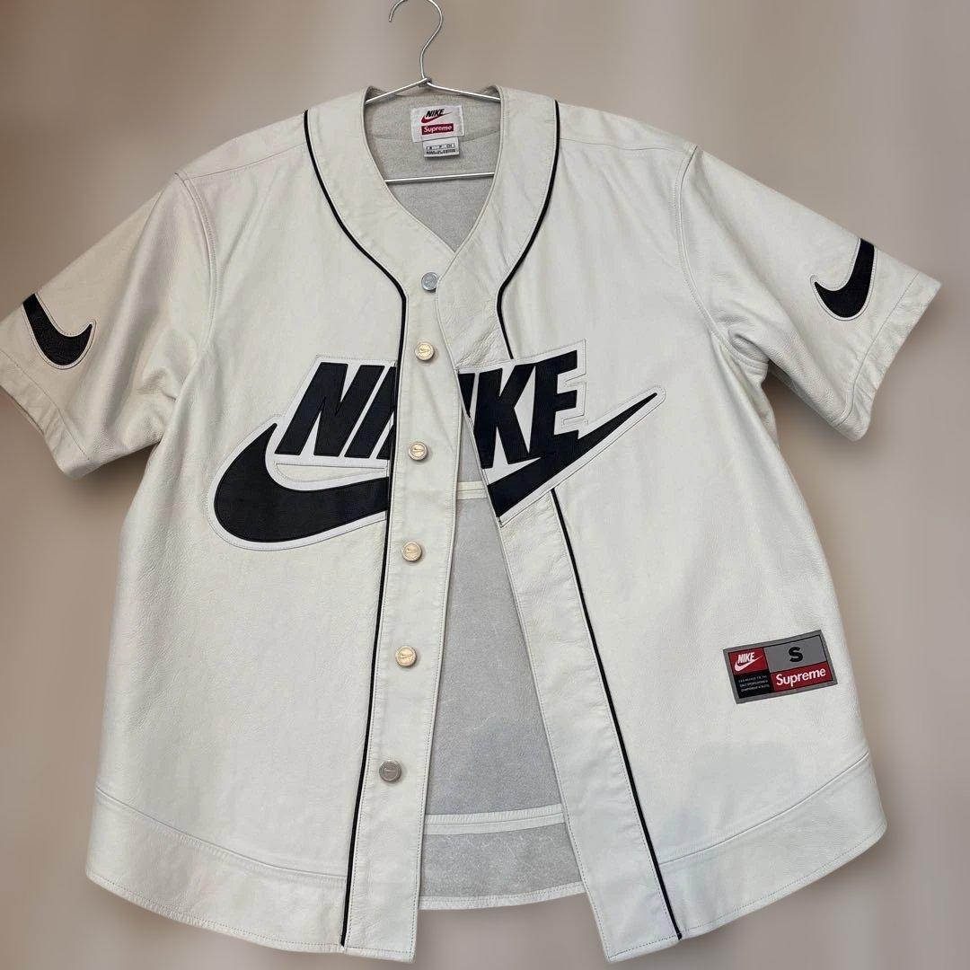 希少Supreme Nike Leather Baseball ホワイト S - メルカリ