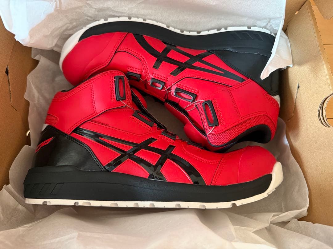 asics アシックス 安全靴 ウィンジョブ CP304 BOA 27cm ASICS（アシックス） 安全靴 CP304 BOA ウィンジョブ ハイカット