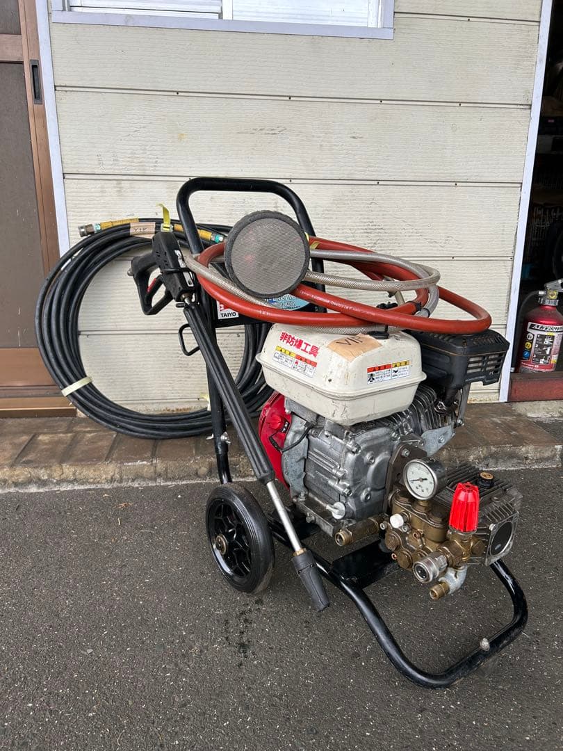 VIP★スーパー工業 エンジン式高圧洗浄 SEC-1310-2N-TA セット スーパー工業 エンジン式高圧洗浄機 SEC-1310-2N2 コンパクト&カート型