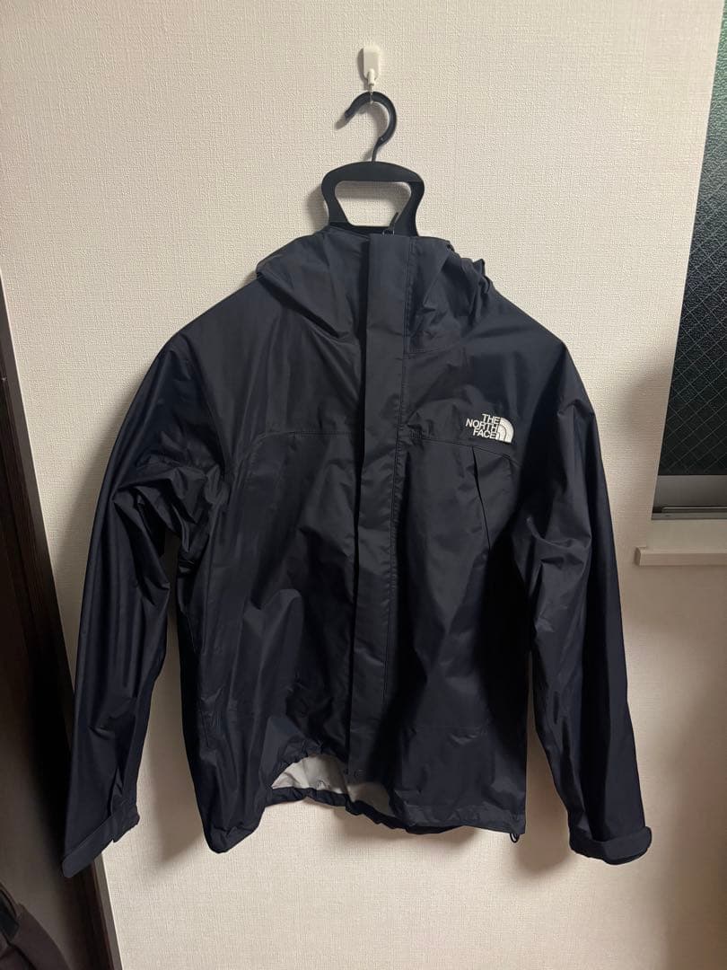 The North Face 黒 ナイロンジャケット THE NORTH FACE (ザ ノースフェイス) 背裏メッシュ フルジップ