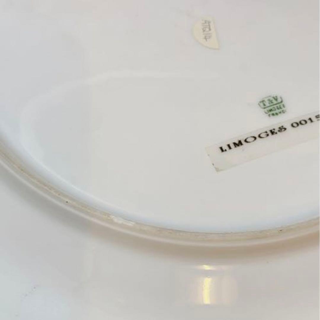 リモージュ プレート フランスアンティーク 金彩 セーブル陶器