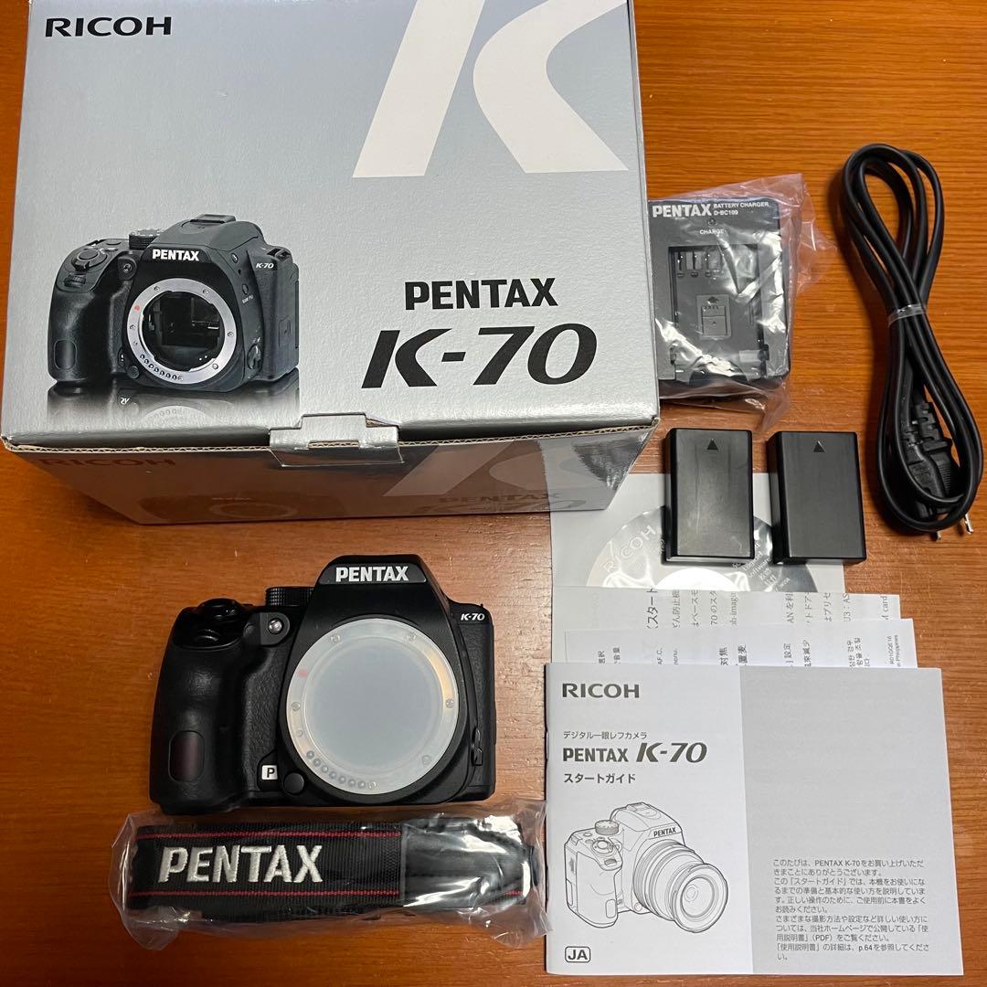 ペンタックス PENTAX K-70 P デジタル一眼レフ ボディキット 極美品 ペンタックス PENTAX KF ボディ 直販限定モデル [クリスタルホワイト