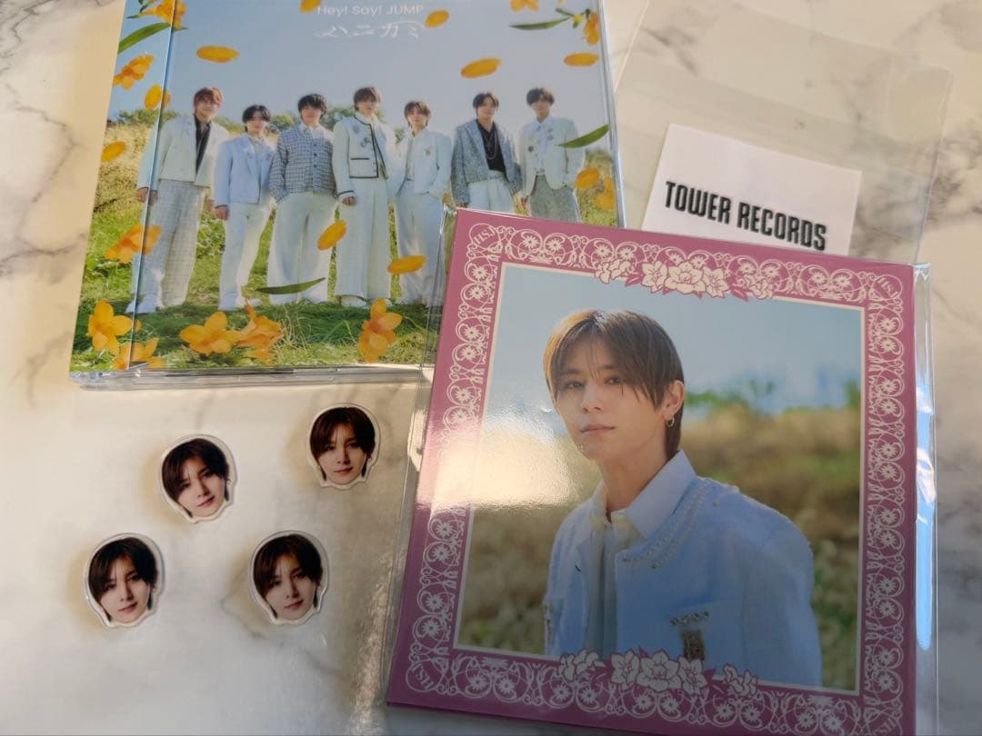 Hey!Say!JUMP ハニカミ 山田涼介 アクリルチップ メッセージカード