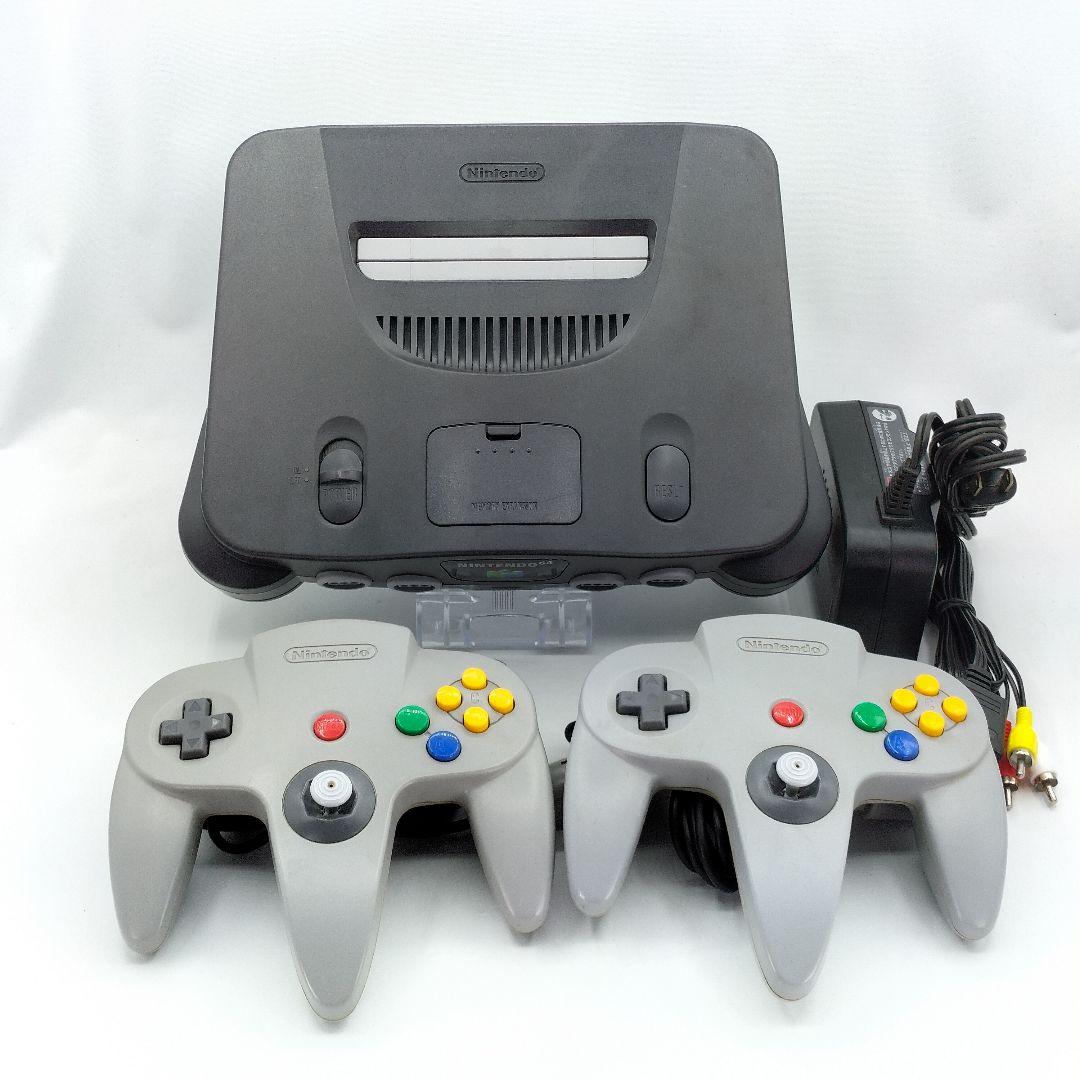 ニンテンドー64 本体 コントローラー セット NUS-001 Nintendo - メルカリ
