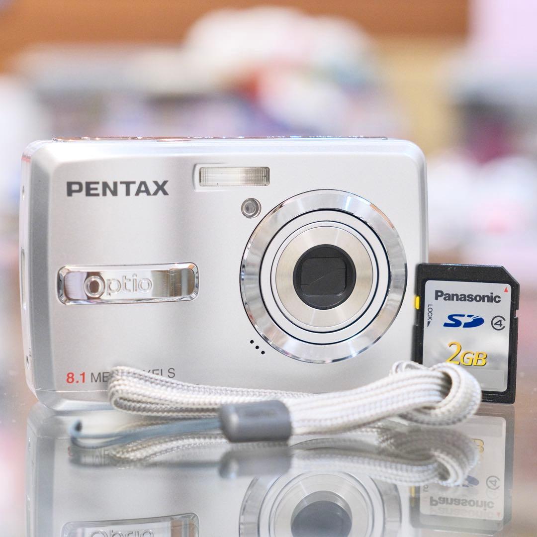 名機 動作品 平成レトロ Y2K CCD PENTAX Optio E40 美品動作確認済み】PENTAX Optio E40 単三電池 - メルカリ
