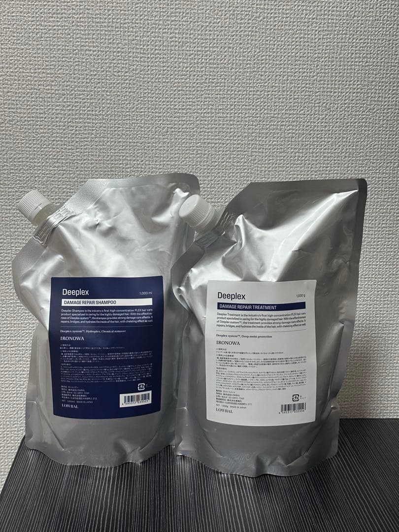 Deeplex ダメージリペアシャンプー＆トリートメントセット 1000ml 美容材料卸・美容ディーラー「ビューティーセレッソ」オンライン