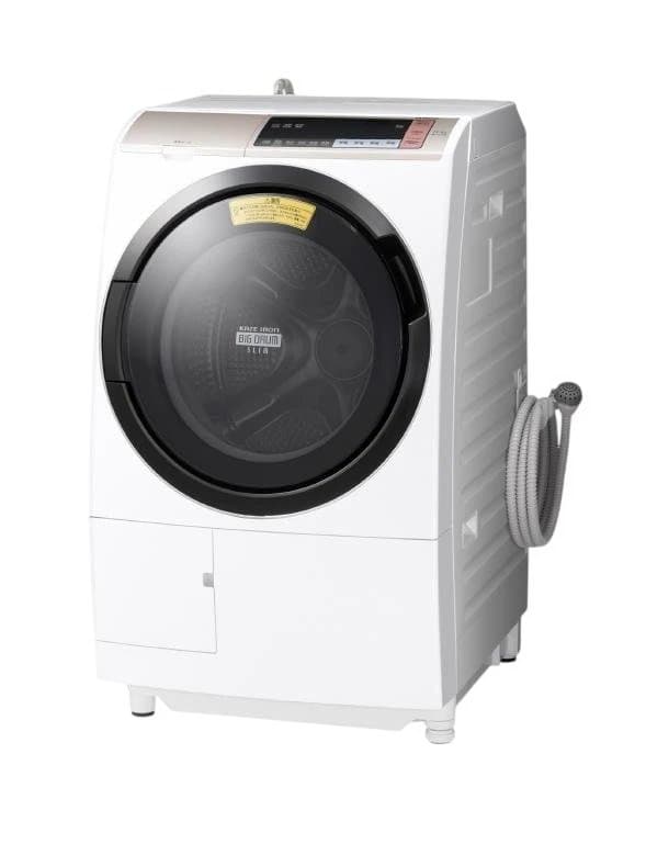 h*m様 HITACHI ドラム式洗濯機 BD-SV110B 左開き【説明欄必読 洗濯乾燥機 BD-SV110B ： 洗濯機・衣類乾燥機 ： 日立の家電品