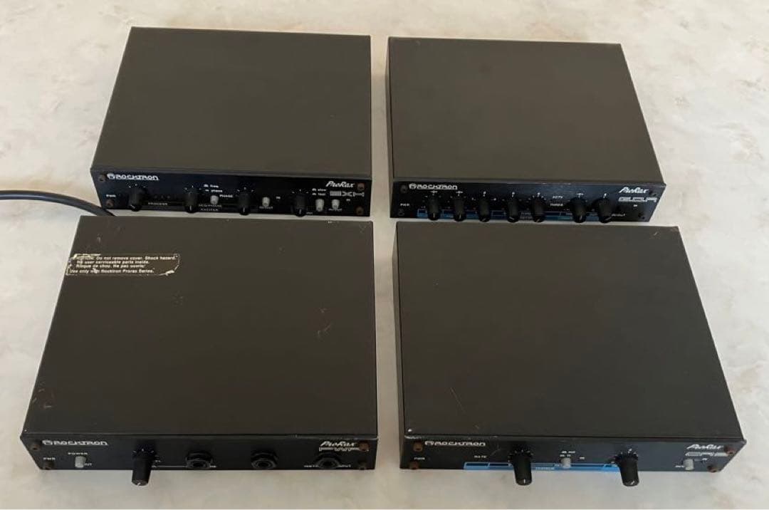 ROCKTRON ハーフラックエフェクター4台セット - メルカリ