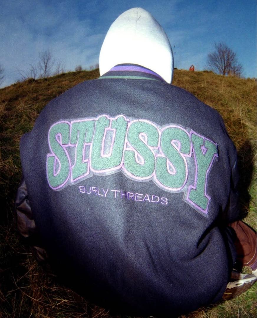 激レア！1980's OLD STUSSY “BURLY THREADS”JKT - メルカリ
