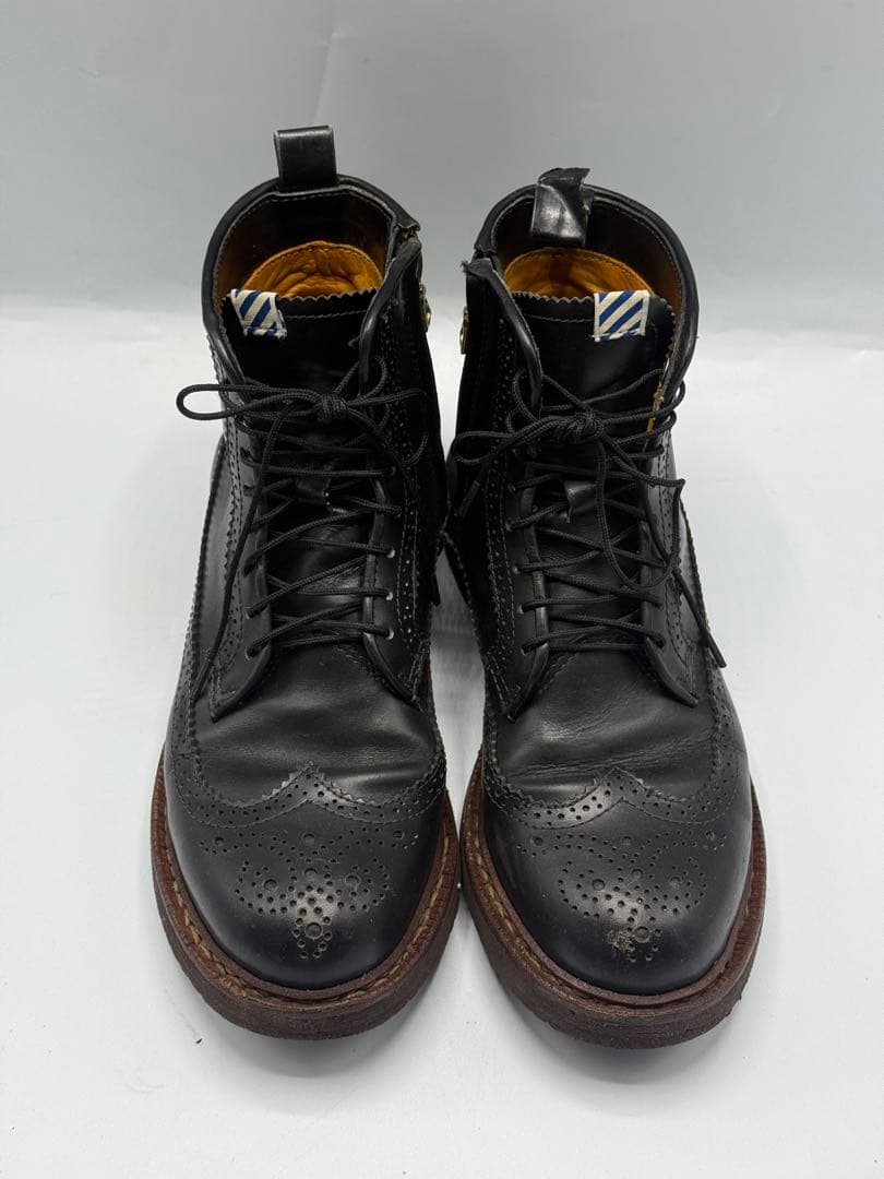 visvim/wmv PATRICIAN W.T. MID-FOLK ビズビム VISVIM(ビズビム) PATRICIAN MID W.T.-FOLK (0116202002007) (black