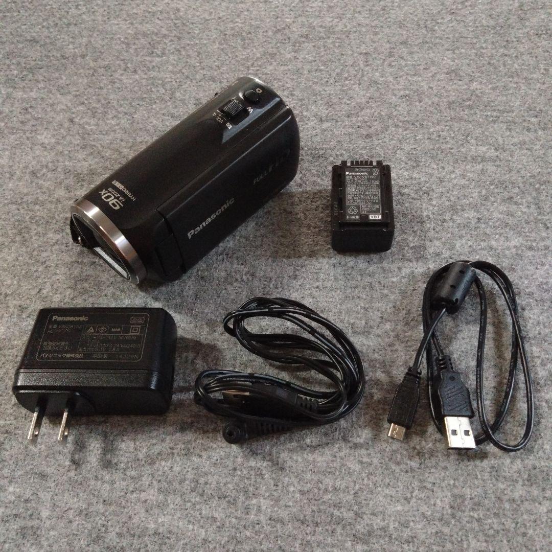 Panasonic HC-V360M-K パナソニックビデオカメラ 2015年製 パナソニック HC-V360M-K ブラック | ビデオカメラ