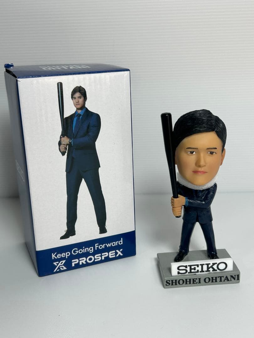 大谷翔平 ボブルヘッド フィギュア 非売品 SEIKO セイコー Yahoo!オークション -「大谷翔平 ボブルヘッド seiko」の落札相場