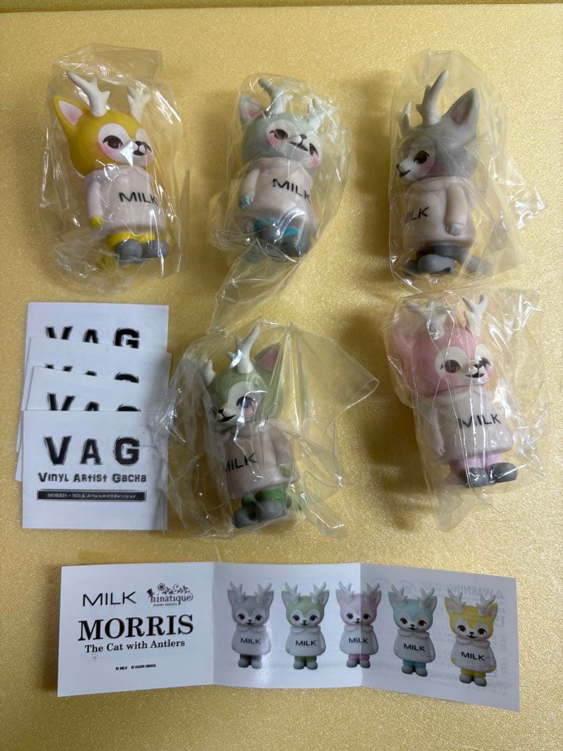 VAG モリス　milk ミルク　5種類 VAG モリス milk ミルク 5種類MEDICOM TOY - VAG(VINYL ARTIST GACHA
