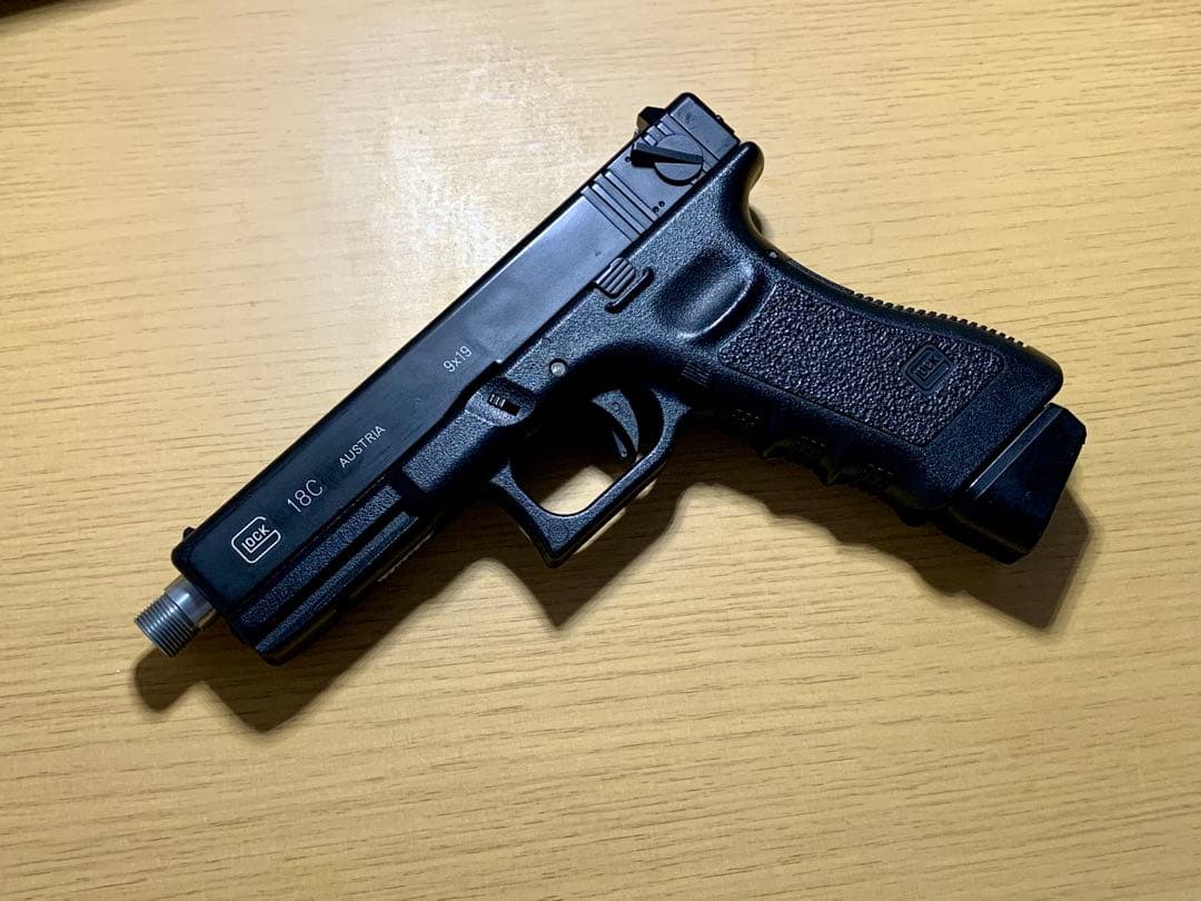 東京マルイ グロック18C 外装カスタム ガスブローバック セミ/フルオート 東京マルイ グロック18C フル/セミオートGBB【エアガン・エアーガン