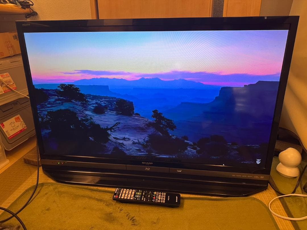 SHARP シャープ　40型　テレビ LC-40DR9 ブルーレイ&HDD内蔵 LC-40DR9W｜シャープ 40V型 フルハイビジョン 液晶テレビ ブルーレイ