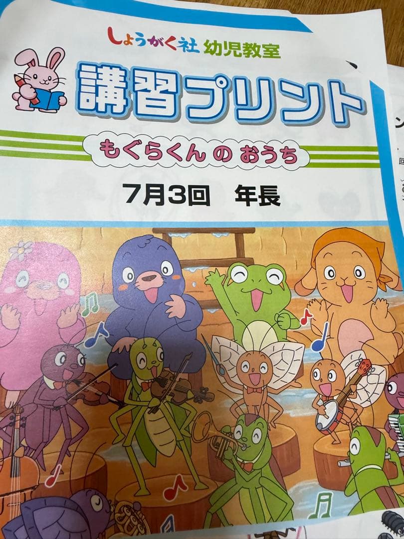 しょうがく社 年長 講習プリント 5月-7月 - メルカリ