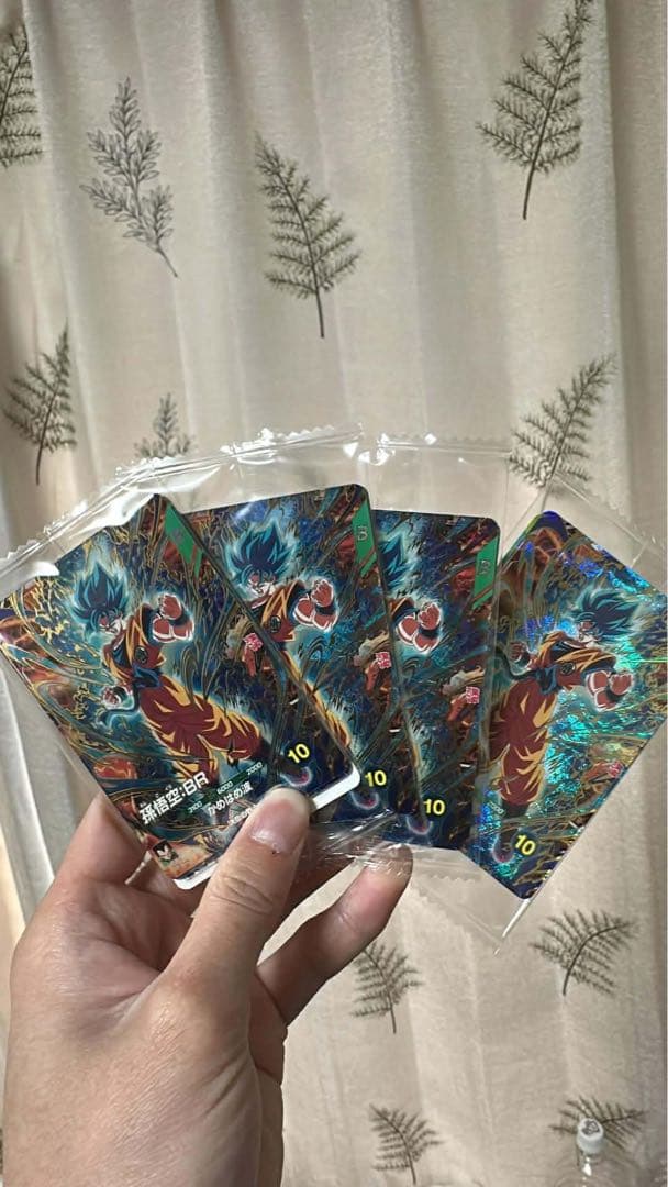 最強ジャンプ3月号 ドラゴンボール トレーディングカード 4セット 最強ジャンプ3月号応募者全員サービス ドラゴンボールスーパー