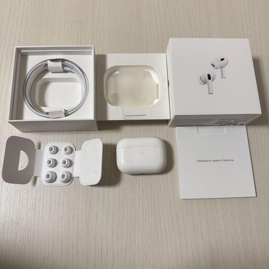 AirPods Pro 第2世代 本体 付属品未使用 Apple 「訳あり品-外装箱傷あり」新品 AirPods Pro 第2世代 USB-C