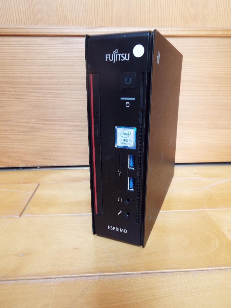 ミニデスクQ558/B i3-8100Tメモリ16G SSD256G win11 FMV-ESPRIMO 2020年モデル富士通 ミニデスクトップ PC FUJITSU ESPRIMO