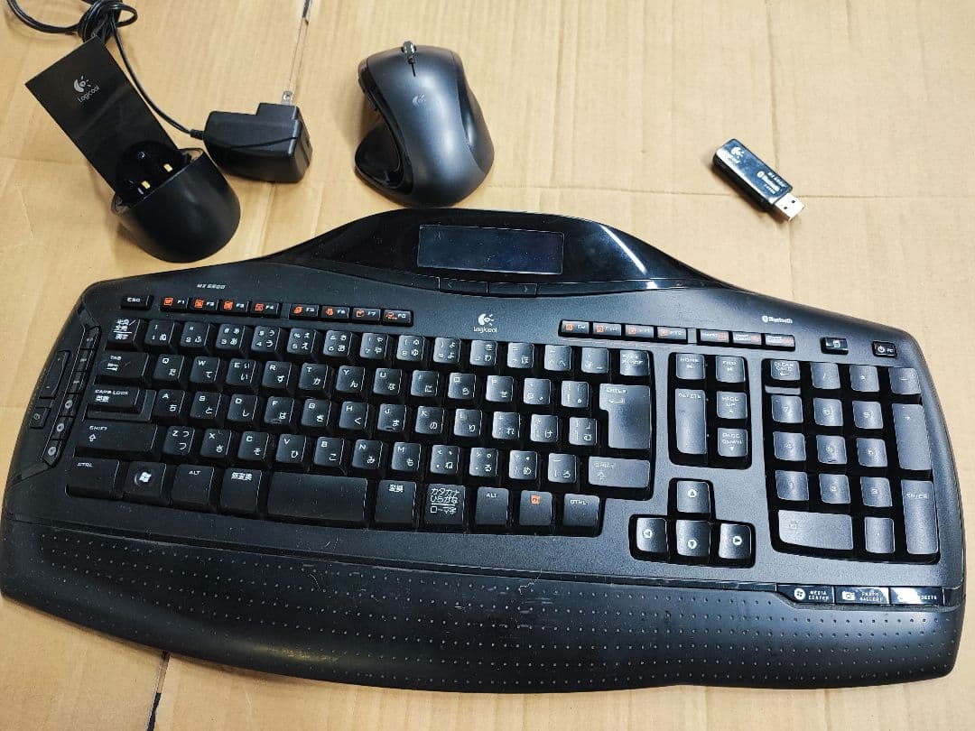 Logitech ワイヤレスキーボードとマウスセット MX5500 MX-5500 ロジクール ハイエンド向け多機能キーボード Cordless Desktop