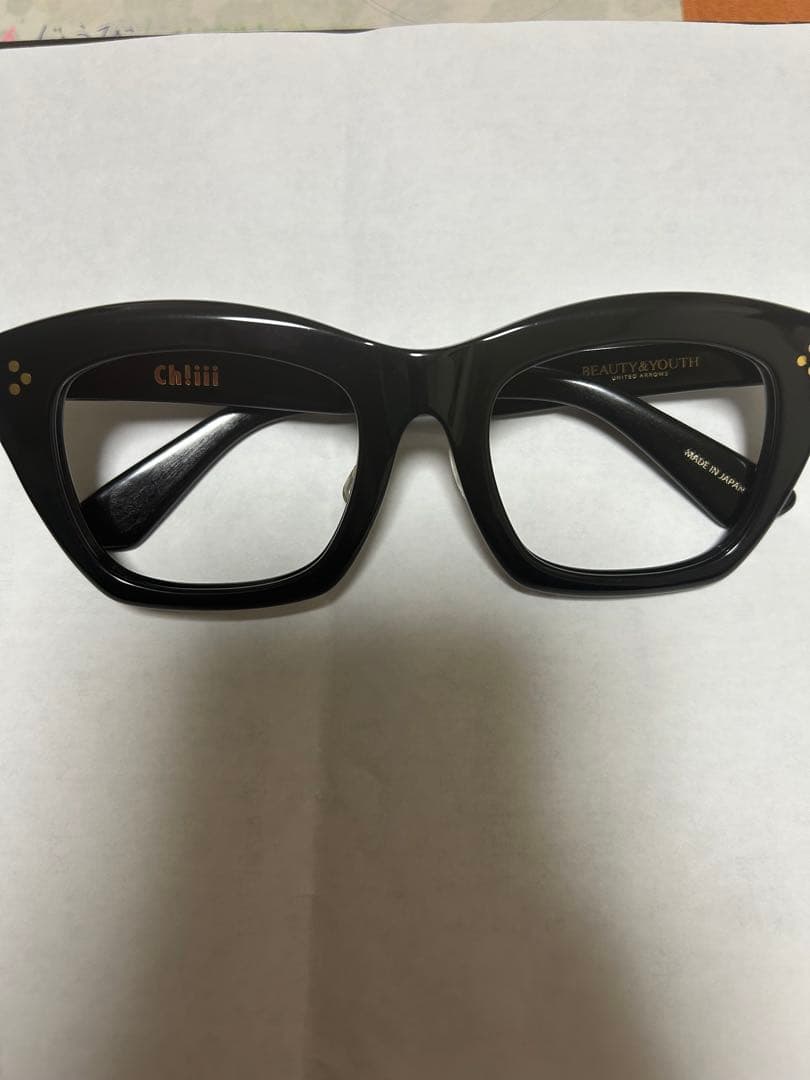 美品Chillii BEAUTY&YOUTH 金子眼鏡 別注】＜KANEKO OPTICAL（金子眼鏡）＞French フレンチ アイウェア