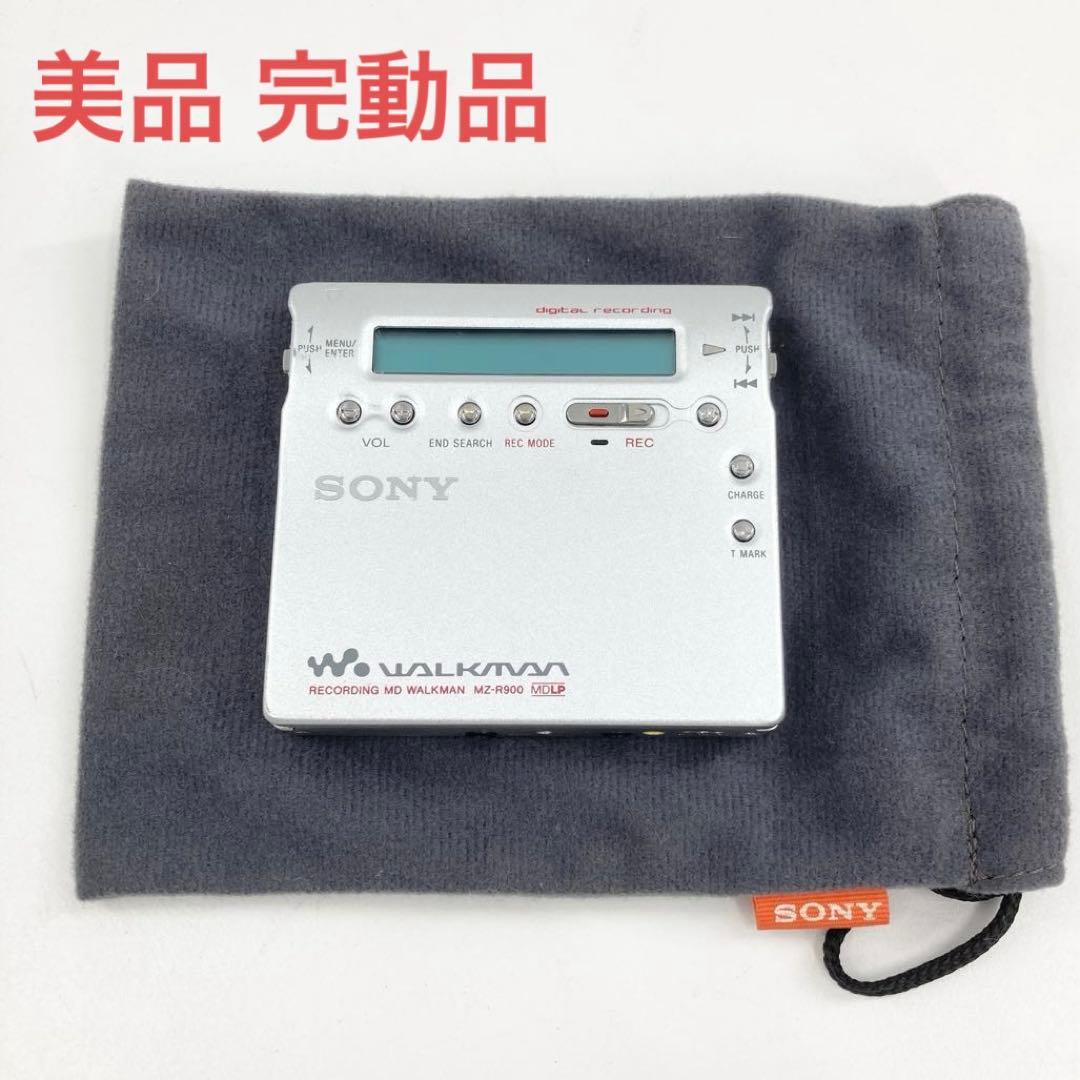 SONY ソニー MDウォークマン MDレコーダー MZ-R900 動作確認済 SONY MZ-R900 RECORDING MD WALKMAN Blue Tested working | eBay