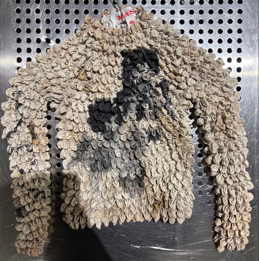 トップス MASU Marriage popcorn sweatshirt 46 MASU(エムエーエスユー)のMARRIAGE POPCORN SWEATSHIRT L.GRAYの通販