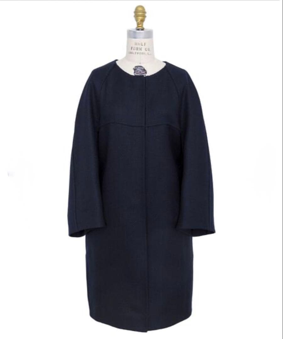 Drawer 176,000円22A/W ウールナナコケヌキノーカラーコート Drawer 176,000円22A/W ウールナナコケヌキノーカラーコート - メルカリ