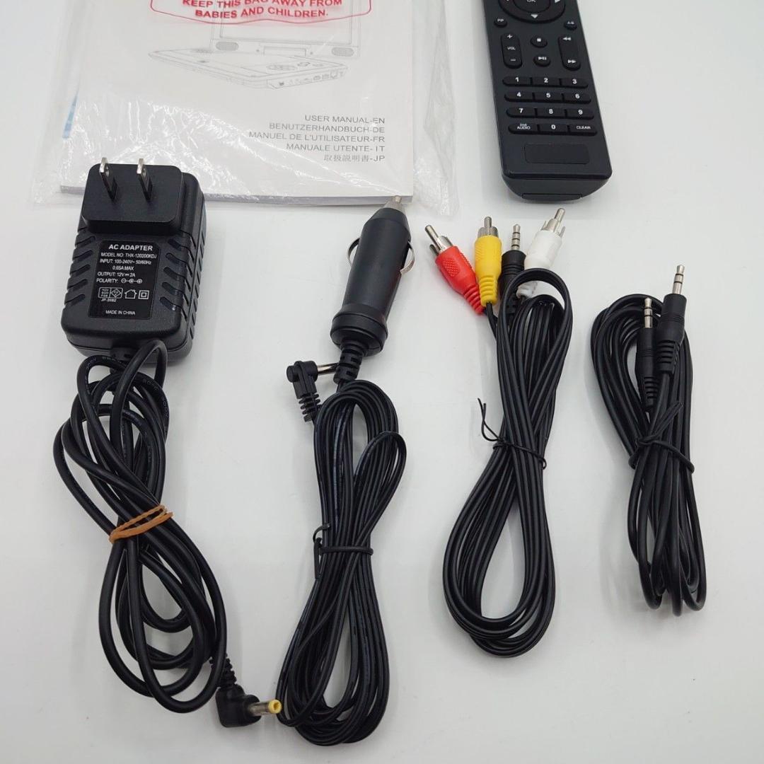 ポータブルブルーレイプレーヤー pb1221b ブラック ソフトケース付き